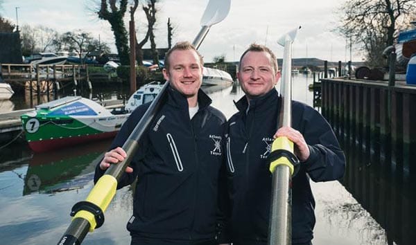 Gay pairing to broadcast Atlantic row live in world first