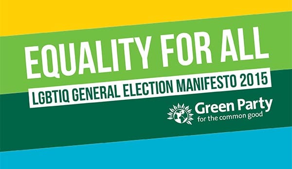 Green Party launch national LGBTIQ Manifesto in Soho