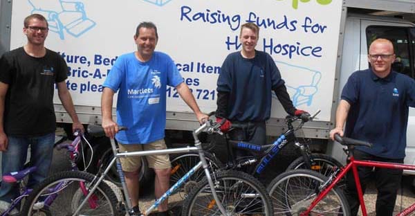 Charity bicycle initiative ticks all the boxes