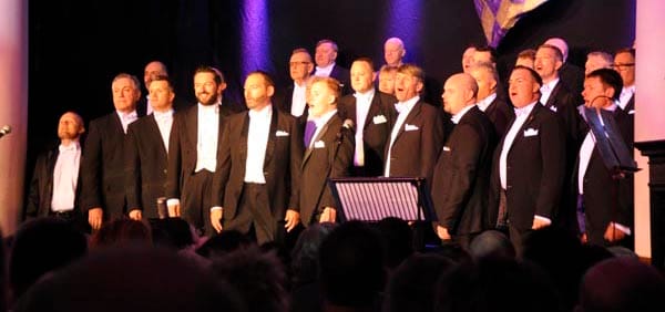 Masks come off for ‘Actually’ open evening for budding singers