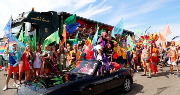 Winner of best float at Brighton Pride 2015 revealed