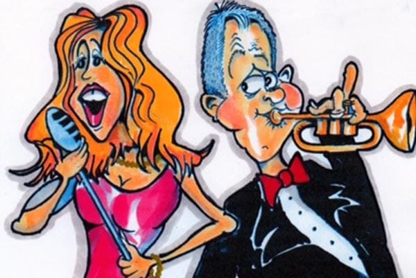 Miss Soprano and Captain Trumpet tonight at Bar Broadway