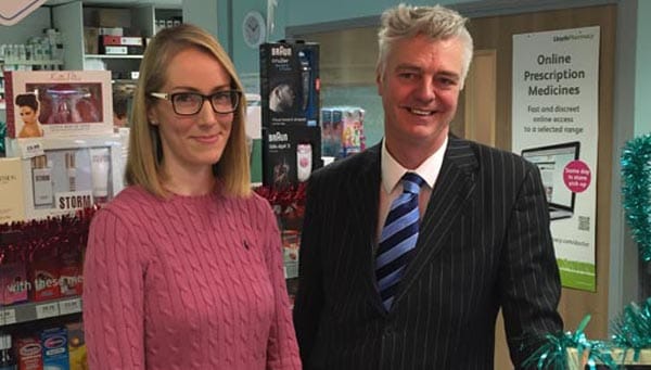 Kemptown MP visits Whitehawk pharmacy