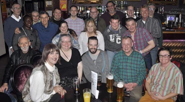 Lunch Positive volunteers celebrate 2015 in style