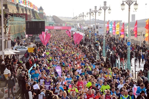 Vitality Brighton Half Marathon – Sussex Beacon call for volunteers
