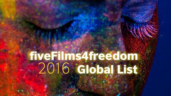 fiveFilms4freedom announce first global LGBT influencers list