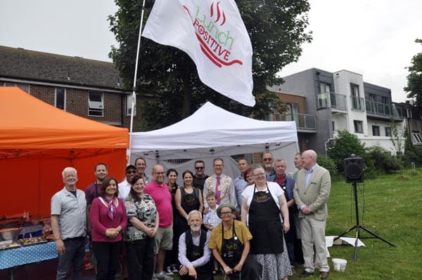 Lunch Positive celebrate seventh birthday