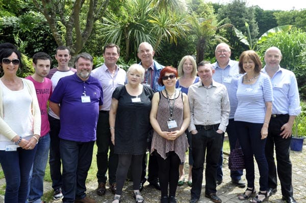 HIV charity volunteers treated to lunch