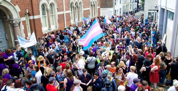 Trans Pride moves to Brunswick Square in Hove