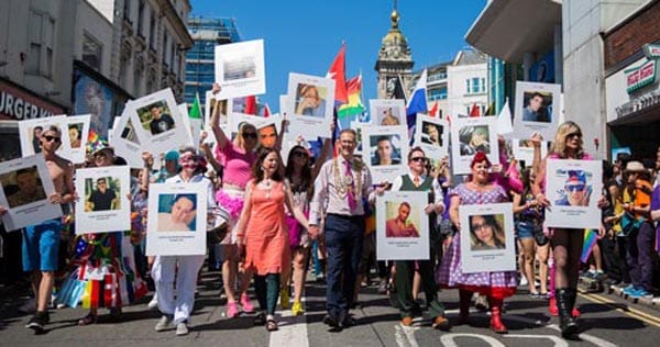 PICTURE DIARY: Brighton Pride remembers Orlando victims