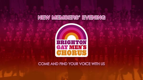 Brighton Gay Men’s Chorus welcomes new members