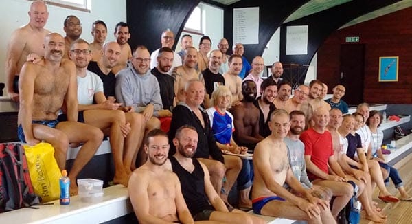 Out To Swim South stage 10th anniversary swim gala