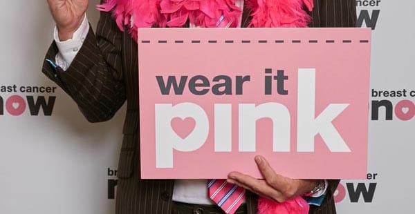 Wear it pink today for Breast Cancer Now