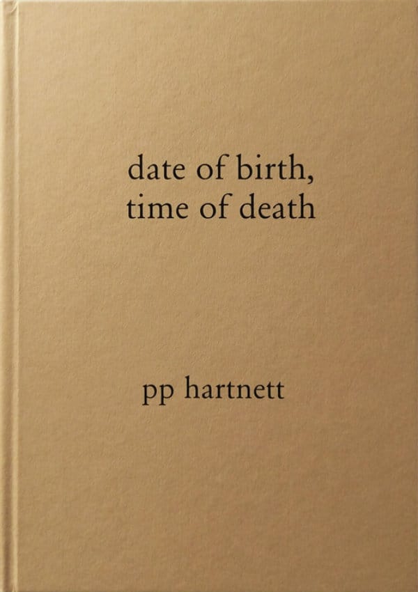 book review: date of birth, time of death:  pp hartnet