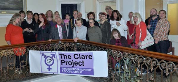 Mayor hosts reception for Transgender charity