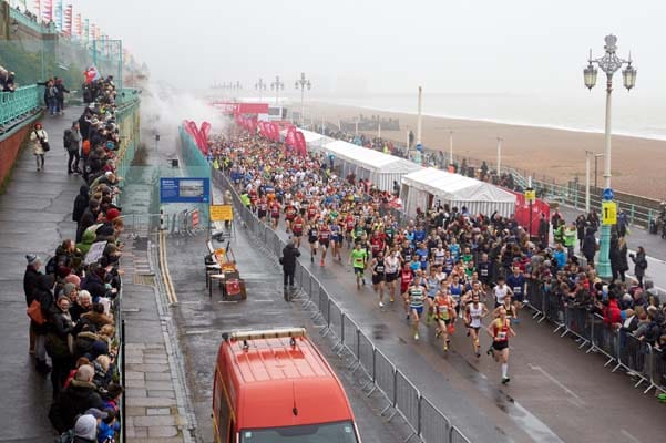 Superstar DJ starts the Vitality Brighton Half Marathon
