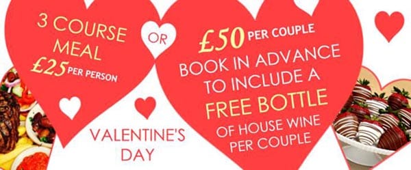 FOOD & DRINK: Celebrate your Valentines at Camelford Arms