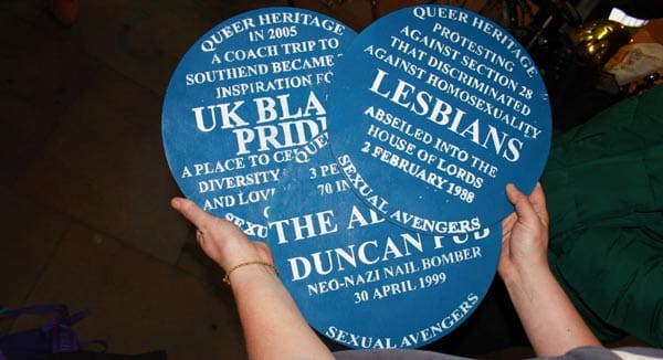 Activists take over London landmarks to reclaim our LGBT+ history