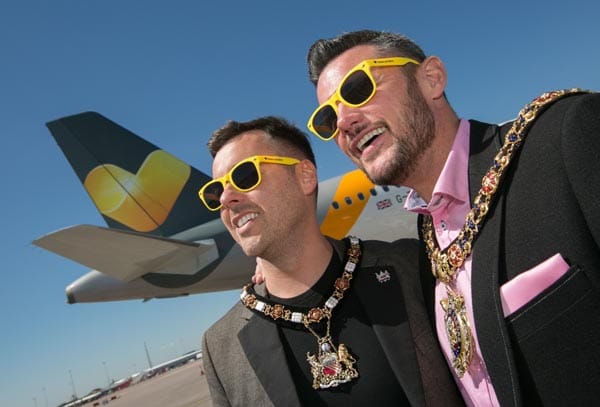 Lord Mayor of Manchester joins inaugural flight to Mykonos