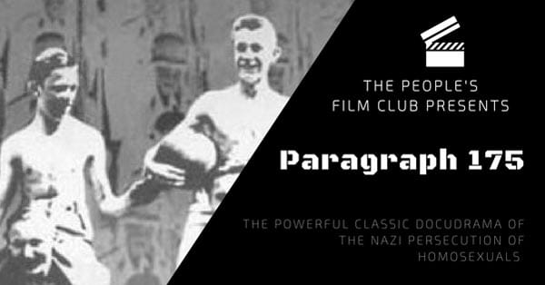 Fundraiser for Chechnya: Screening of Paragraph 175 @Duke’s at Komedia, Brighton