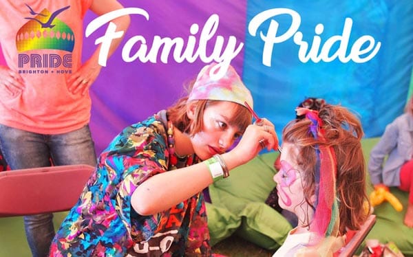 Brighton & Hove Pride is Family Pride