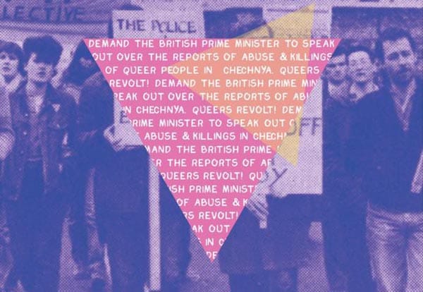 March against the persecution of queer people in Chechnya