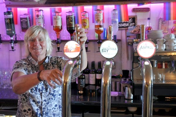 Who’s the boss behind the bar @Velvet Jacks?