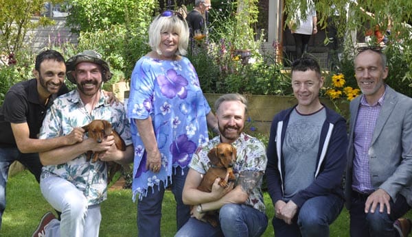 Chris and Tony raise £1,900 for Macmillan Horizon Centre