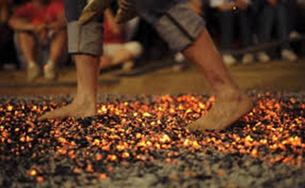 Walk over hot coals for LGBT+ mental health charity