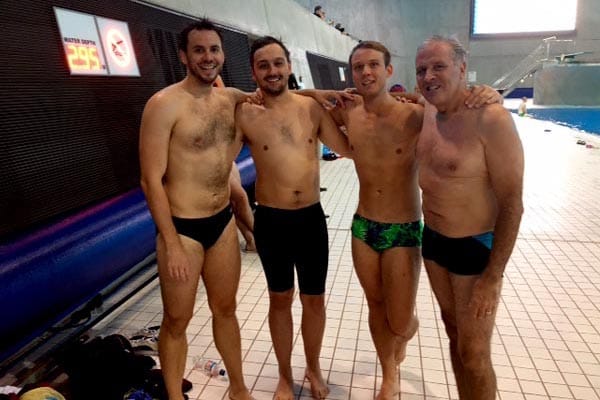 ‘Out to swim’ swimmers win national medals