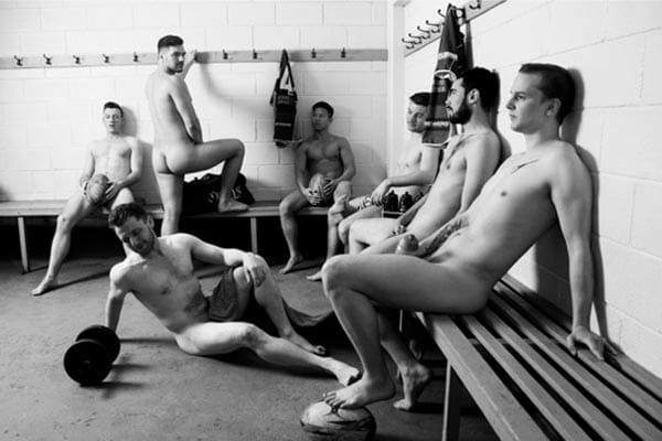 Gay rugby players bare all for charity