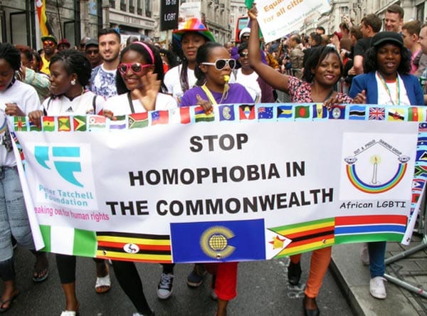 Tatchell bids for LGBT+ rights at Commonwealth summit