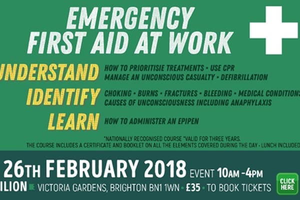 B RIGHT ON LGBT Community Festival: Emergency first aid workshops