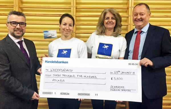 Independent finance firm gives helping hand to children’s disability charity