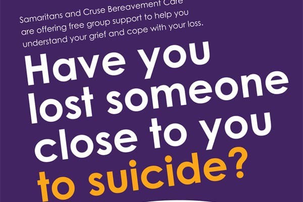 Been bereaved by suicide and need support?