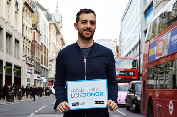Anthony Nolan blood cancer charity launches new LonDONORS campaign