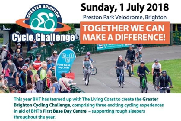 Greater Brighton cycle challenge on Sunday, July 1