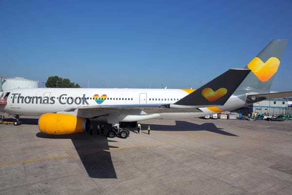 Pride in the sky from Thomas Cook Airlines