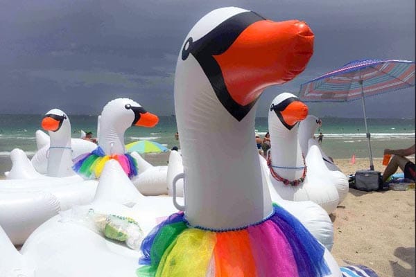 Fort Lauderdale celebrates ‘Flockfest’ on Sebastian Beach on June 30