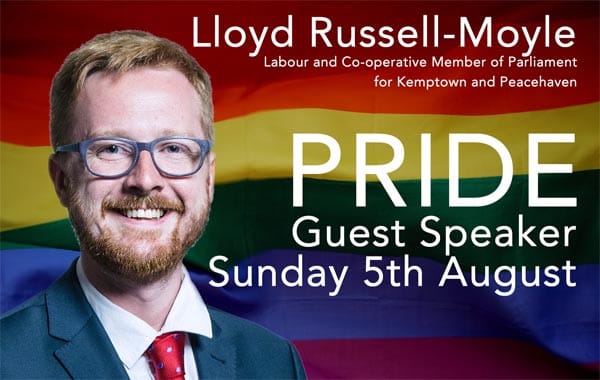 Kemptown MP to speak at Village MCC Pride service