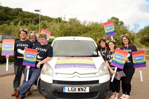 RSPCA officers to join Cymru Pride march for first time