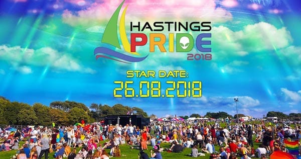 Early start at Hastings Pride on Bank Holiday Sunday (August 26)