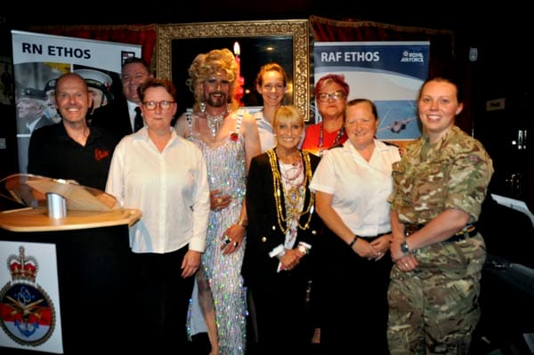 Mayor supports Royal British Legion at Bar Broadway event