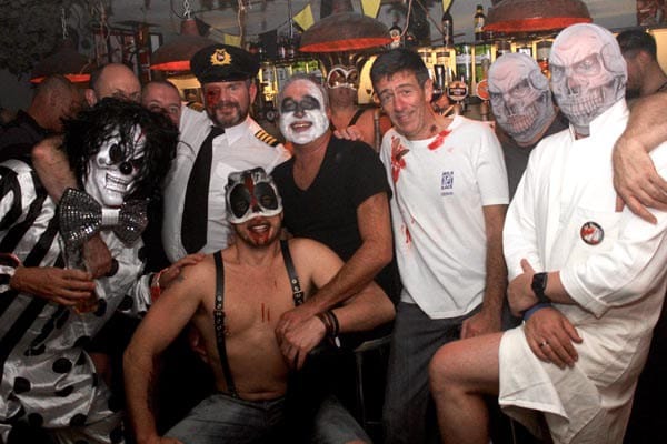 Spooky Bears at Subline on Halloween