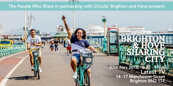 Brighton and Hove to become a ‘Sharing City’