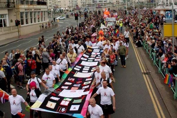 Rainbow Fund become guardians of The Hankie Quilt