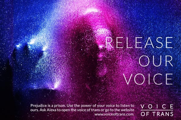 #VoiceOfTrans – ‘Alexa, open the voice of trans’