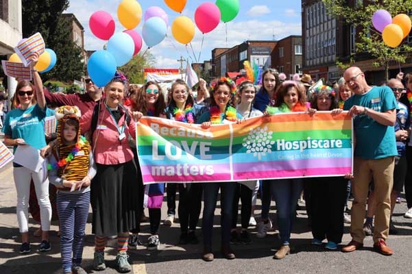 Sunshine and rainbows herald the best Exeter Pride to-date
