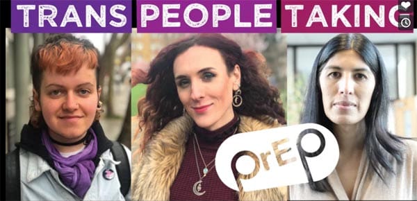 Trans people taking PrEP