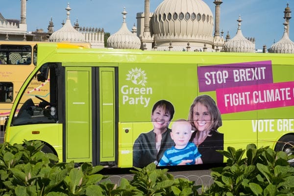 Latest polling suggest Greens could send two South East MEPs to Europe